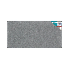 Bulletin Board Ribbed Aluminium Frame (1800x900mm – Laurel)