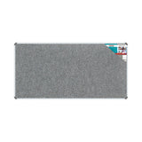 Bulletin Board Ribbed Aluminium Frame (1800x900mm - Laurel)