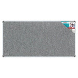 Bulletin Board Ribbed Aluminium Frame (2000x1200mm – Laurel)