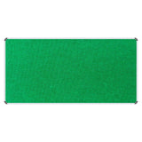 Bulletin Board Ribbed Aluminium Frame (2000x1200mm – Palm)