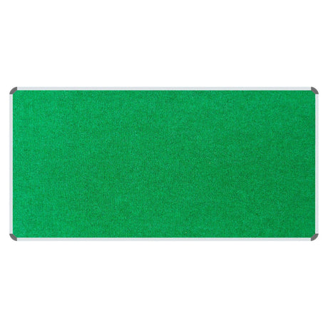 Bulletin Board Ribbed Aluminium Frame (2000x1200mm – Palm)