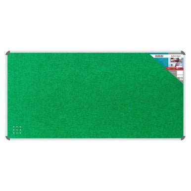 Bulletin Board Ribbed Aluminium Frame (2000x1200mm – Palm)