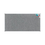 Bulletin Board Ribbed Aluminium Frame (2400x1200mm – Laurel)