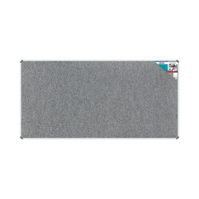 Bulletin Board Ribbed Aluminium Frame (2400x1200mm – Laurel)