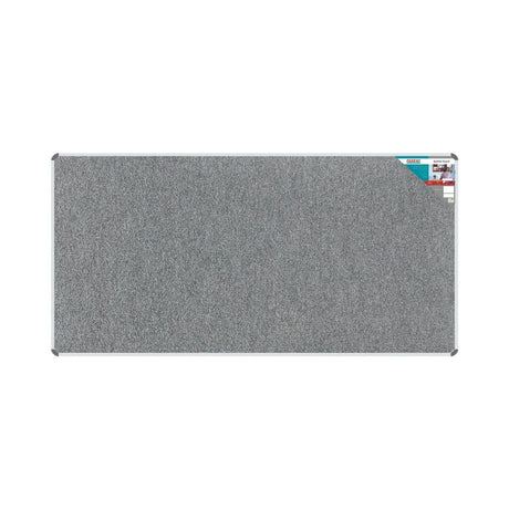 Bulletin Board Ribbed Aluminium Frame (2400x1200mm – Laurel)