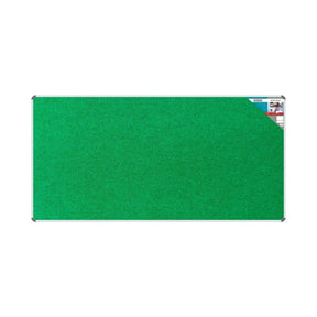 Bulletin Board Ribbed Aluminium Frame (2400x1200mm – Palm)
