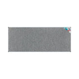 Bulletin Board Ribbed Aluminium Frame (3000x1200mm – Laurel)