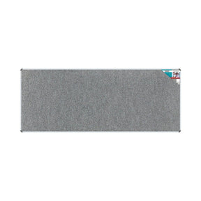 Bulletin Board Ribbed Aluminium Frame (3000x1200mm – Laurel)