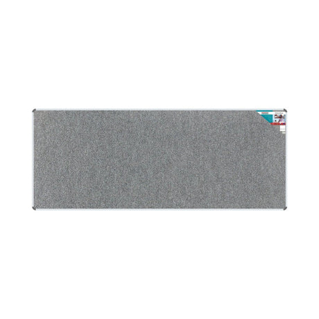 Bulletin Board Ribbed Aluminium Frame (3000x1200mm – Laurel)