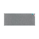 Bulletin Board Ribbed Aluminium Frame (3000x1200mm - Laurel)