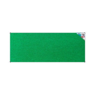 Bulletin Board Ribbed Aluminium Frame (3000x1200mm – Palm)