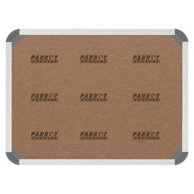 Bulletin Board Ribbed Aluminium Frame (600x450mm – Laurel)