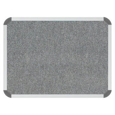 Bulletin Board Ribbed Aluminium Frame (600x450mm – Laurel)