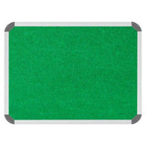 Bulletin Board Ribbed Aluminium Frame (600x450mm – Palm)