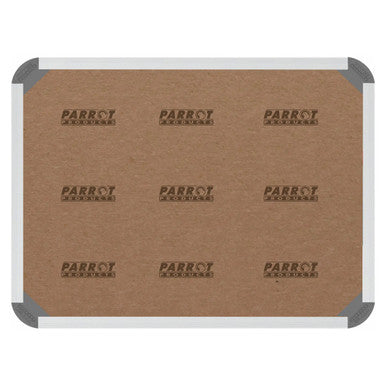Bulletin Board Ribbed Aluminium Frame (600x450mm - Palm)