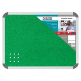 Bulletin Board Ribbed Aluminium Frame (600x450mm - Palm)
