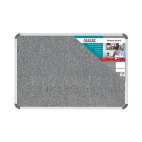 Bulletin Board Ribbed Aluminium Frame (900x600mm – Laurel)