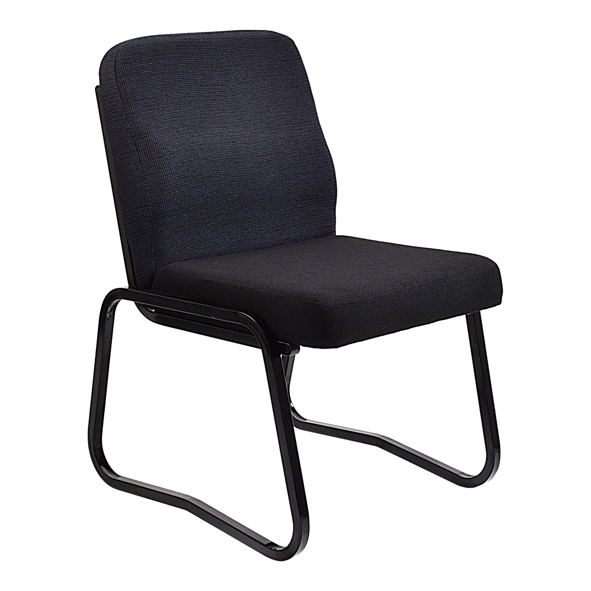 Economy Full Back Skid Base Side Visitor Office Chair