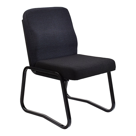 Economy Full Back Skid Base Side Visitor Office Chair