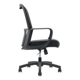 C4022 Black Mesh Medium-Back Office Chair