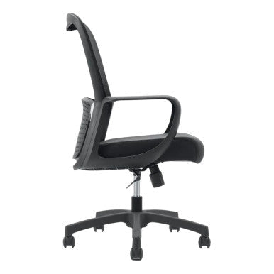 C4022 Black Mesh Medium-Back Office Chair