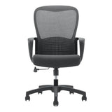 C4022 Black Mesh Medium-Back Office Chair