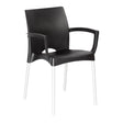 Cafe Style Black Indoor & Outdoor Dining Chair