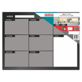 Cast Acrylic Weekly Planner (Cast Acrylic - 600 x 450mm)