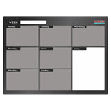 Cast Acrylic Weekly Planner (Cast Acrylic - 600 x 450mm)