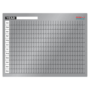 Cast Acrylic Yearly Planner (Cast Acrylic - 600 x 450mm)