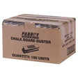 Chalk Board Dusters (150 × 35mm – Boxed 100 – Green)