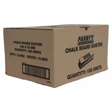 Chalk Board Wood Duster (150*35mm - Boxed 100 - Grey)