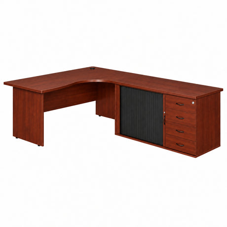 Pulse Cluster Desk with Right-hand Side Pedenza