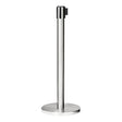 Chrome Steel Q-Ing Tube with Retractable Belt | Hospitality Furniture | Office Stock