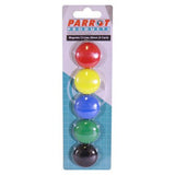 Circular Magnets (5 Per Card – Assorted – Size: 30mm)