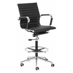 Classic Eames Ribbed Draughtsman Chair