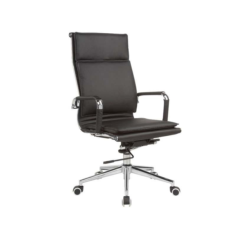 Classic Eames Flat Cushion High-back Chair