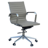 Classic Eames Ribbed Medium-Back Office Chair