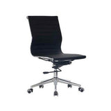 Classic Eames Ribbed No – Arms Medium-Back Office Chair