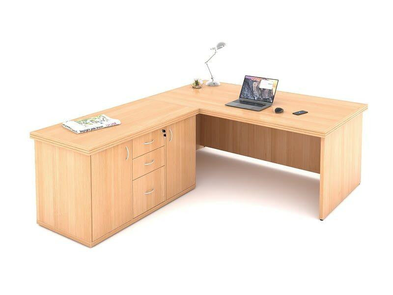 Classique Executive Desk in Veneer Wood