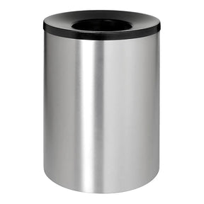 Coastal Stainless Steel Wide Litter Bin – BRUSHED STAINLESS STEEL