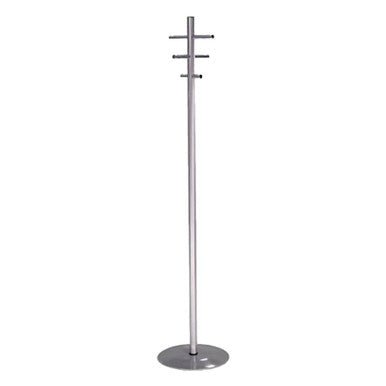 Coat and Hat Chrome Tree with Six Hooks
