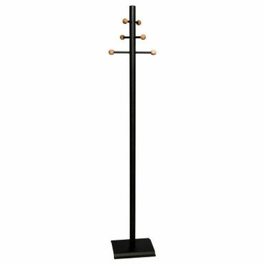 Coat and Hat Stand with Wooden Balls
