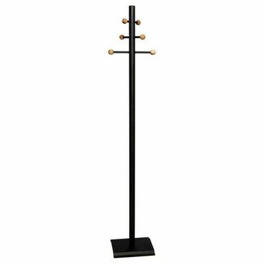 Coat and Hat Stand with Wooden Balls