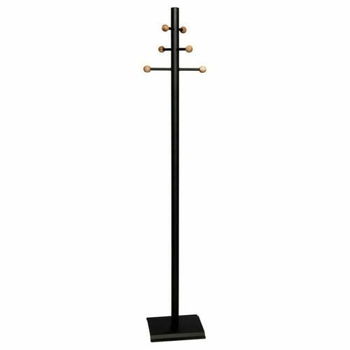 Coat and Hat Stand with Wooden Balls