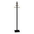 Coat & Hat Tree Cactus Stand with Six Cherry Ball Set – BLACK