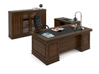 Cologne Executive Desk in Veneer Wood