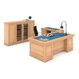 Cologne Executive Desk in Veneer Wood