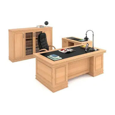 Cologne Executive Desk in Veneer Wood