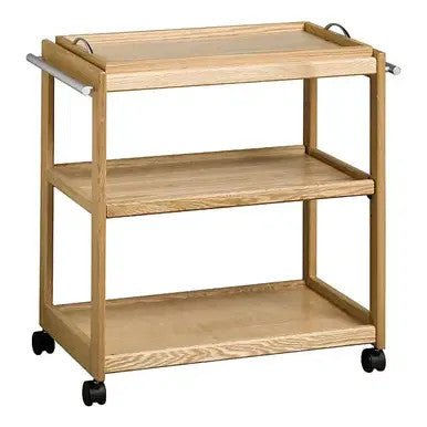 Contract Solid Wooden Tea Trolley